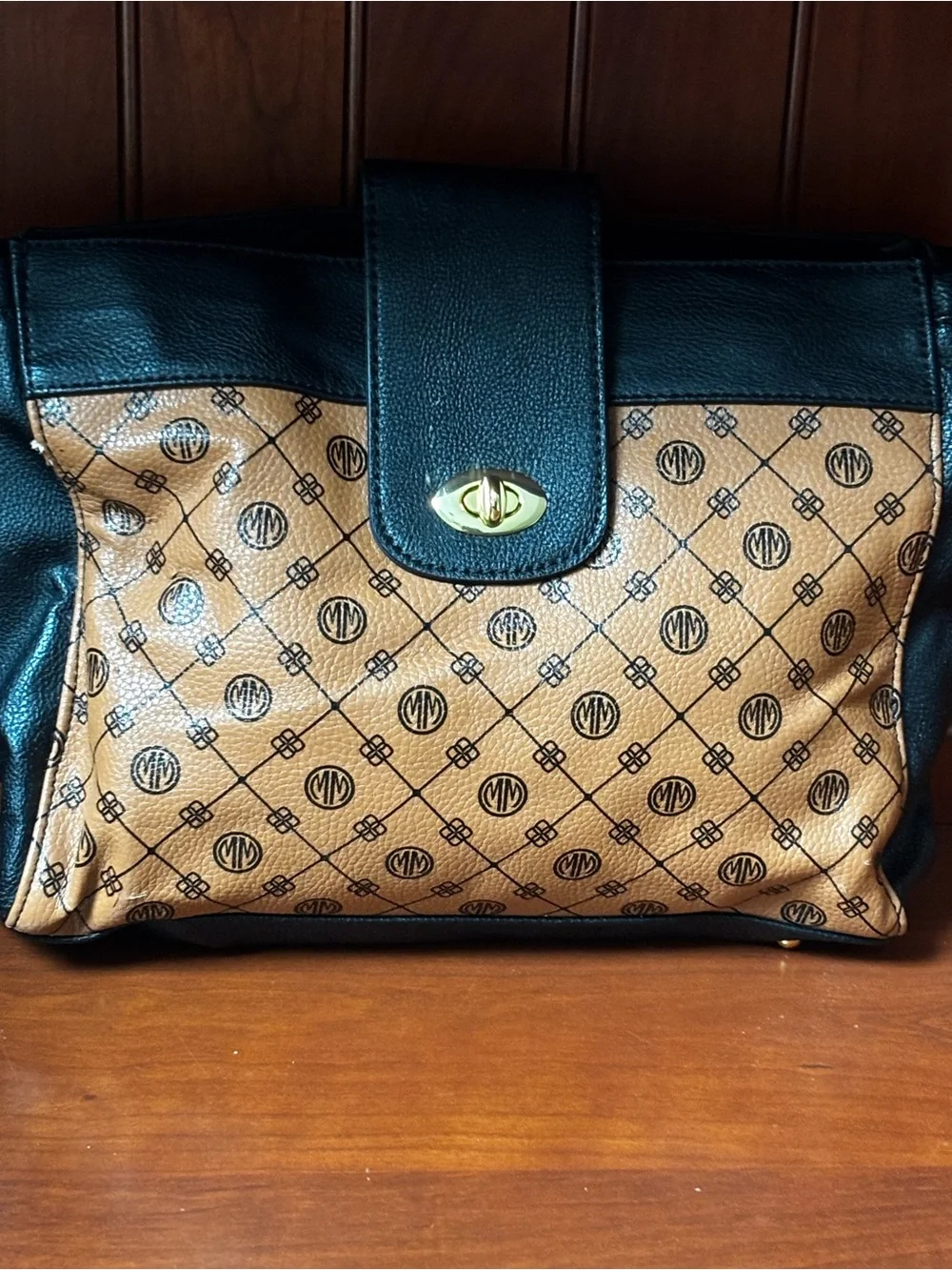 Maria Mezzanotte monogram clutch